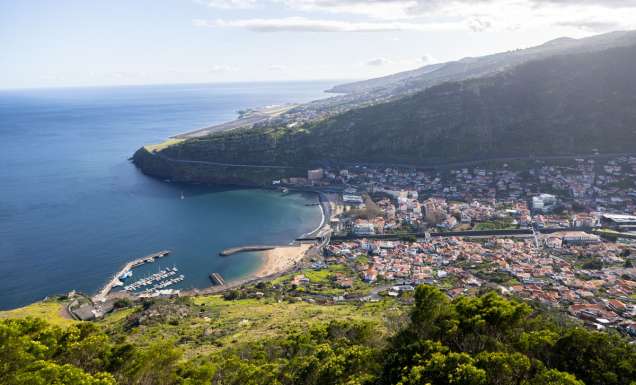 Machico as seen from above