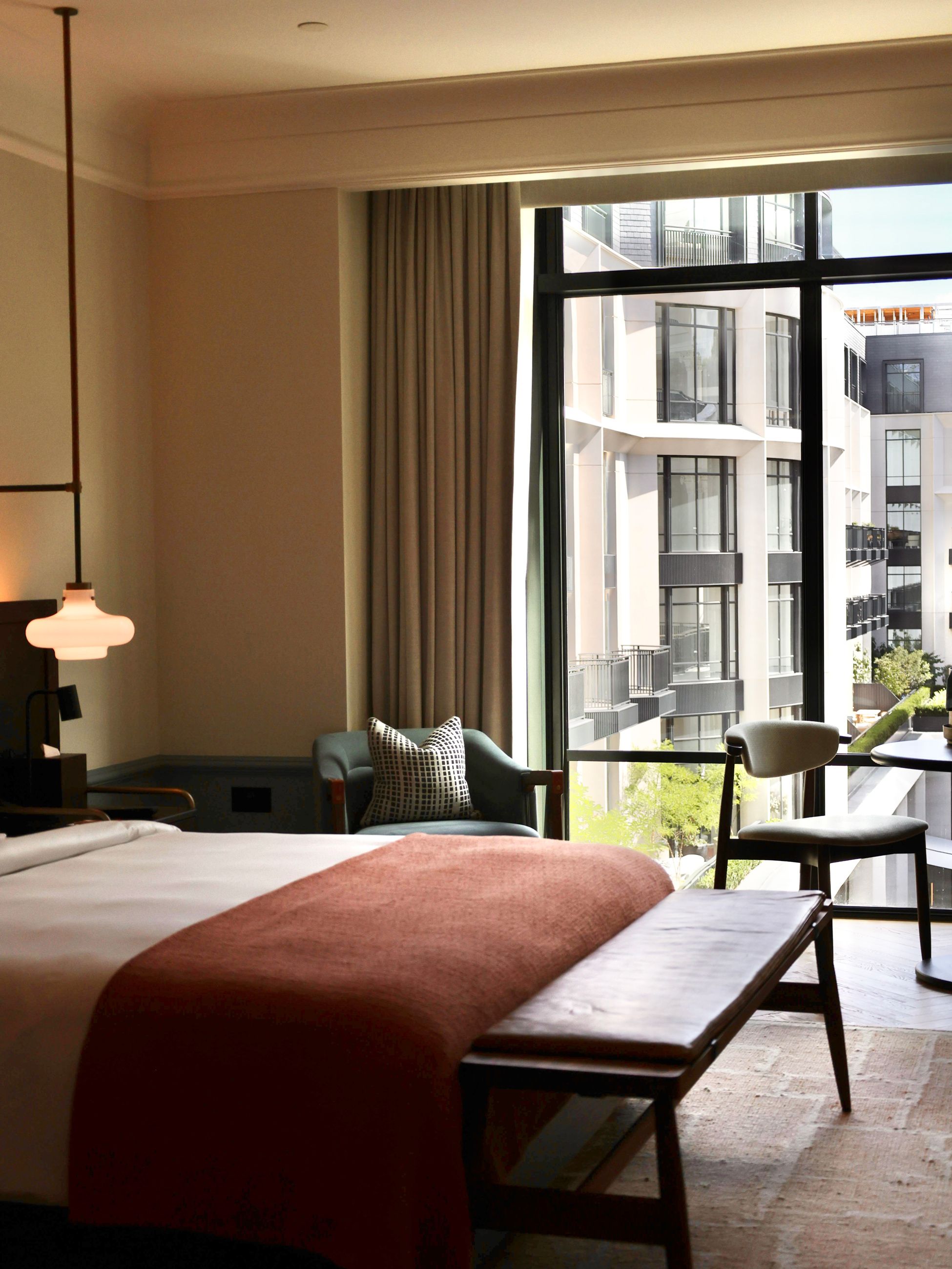 inside the Deluxe suite at Six Senses London
