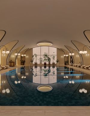 Six Senses London magnesium pool