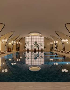 Six Senses London magnesium pool
