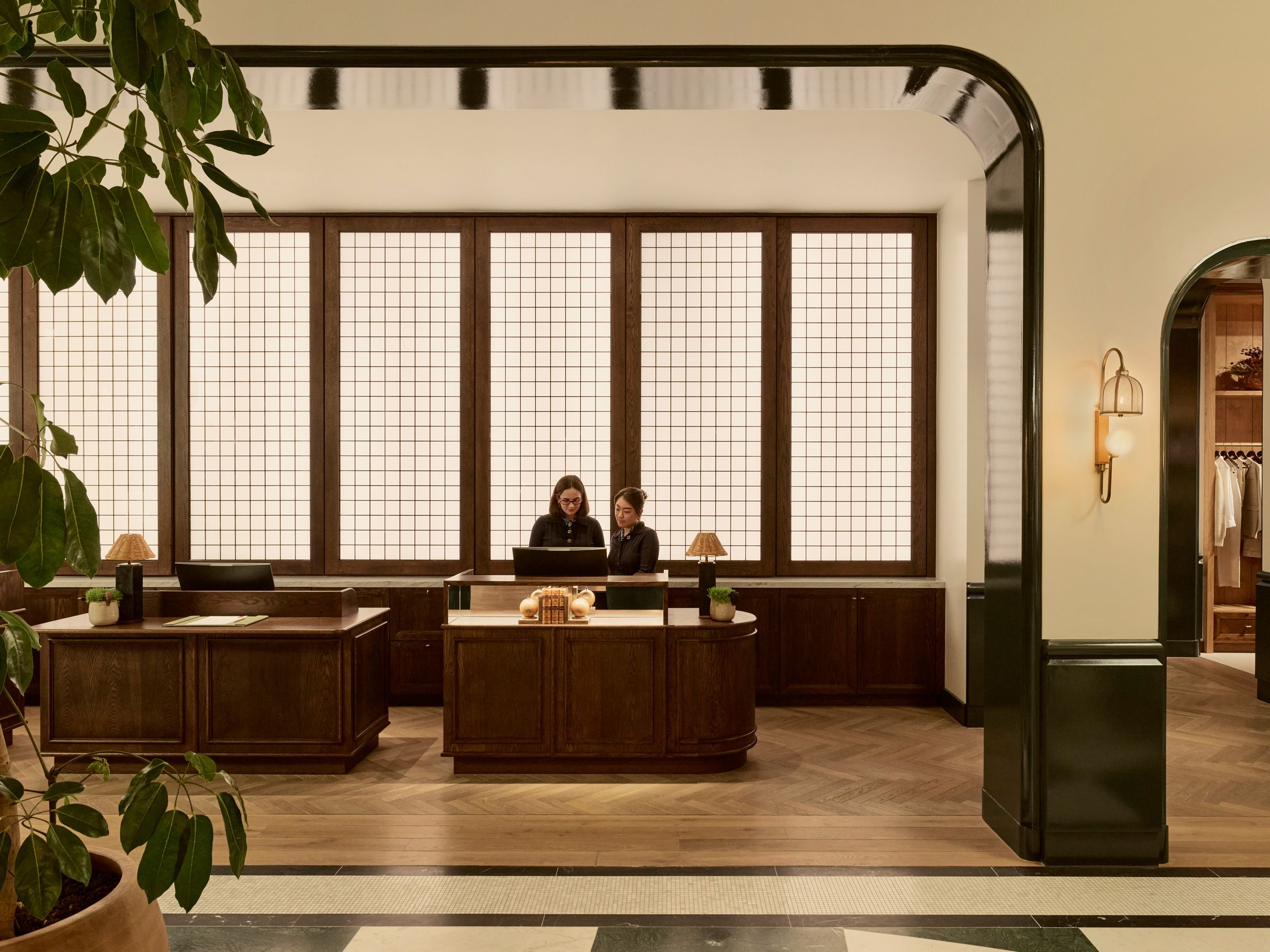 The reception at Six Senses London