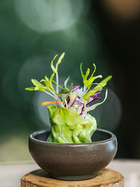 locally sourced food at Song Saa
