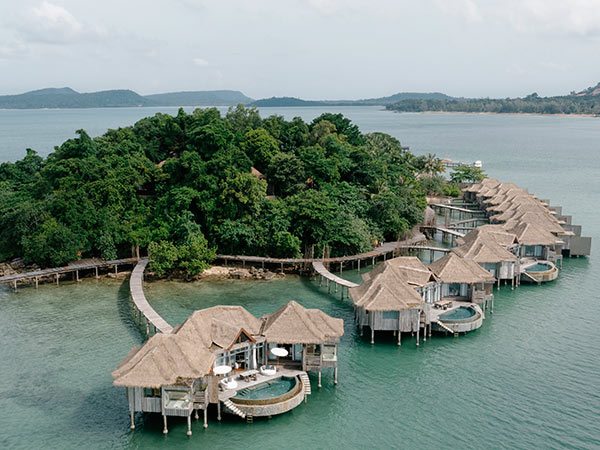 Koh Ouen’s overwater villas