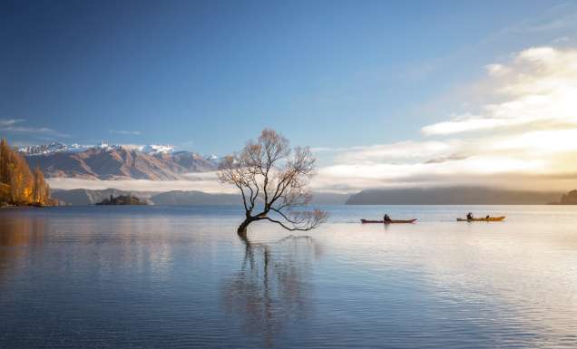 Lake Wānaka in winter