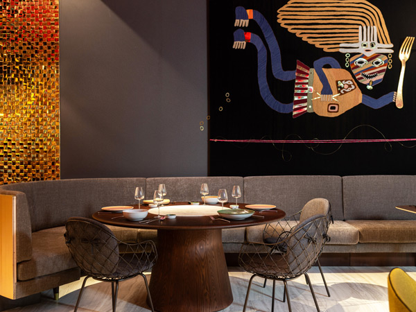 Zönico fine dining restaurant in Nhow Lima Hotel