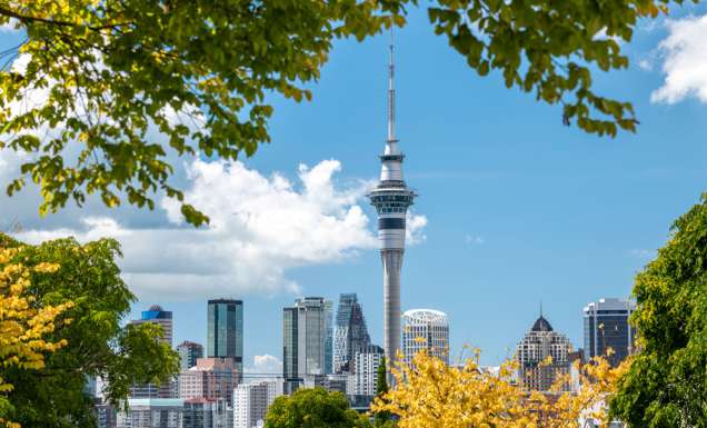 Sky Tower in Auckland