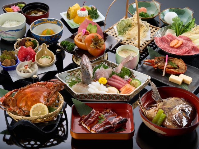 Japanese kaiseki cuisine in Kyoto