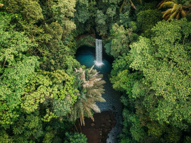 Tibumana Waterfall near Ubud, Bali