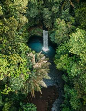 Tibumana Waterfall near Ubud, Bali