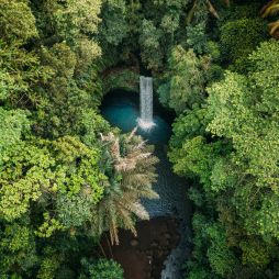 Tibumana Waterfall near Ubud, Bali