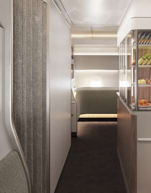 Qantas Wellness Zone render project sunrise