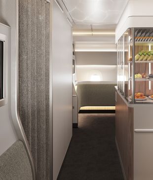 Inside the world’s first ‘wellbeing zone’ for all passengers onboard Qantas’ A350