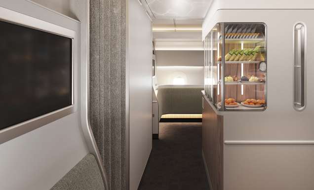 Qantas Wellness Zone render project sunrise
