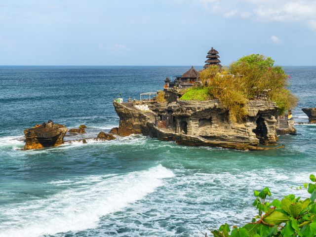 Tanah Lot Temple in Bali