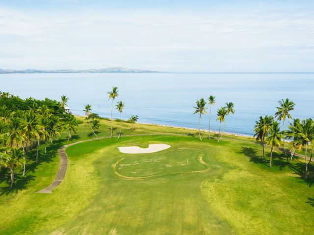 the golf course at Denarau Golf & Racquet Club