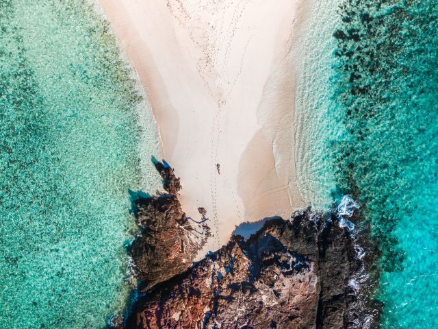 Monuriki Beach in Fiji