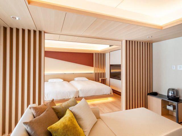 the Japanese suite at Cross Hotel Kyoto 