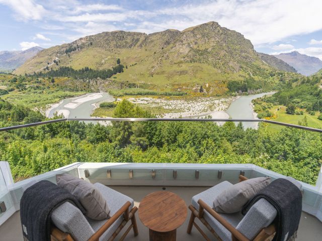 a Superior Shotover View Room at the Coronet Ridge Resort in Queenstown, New Zealand