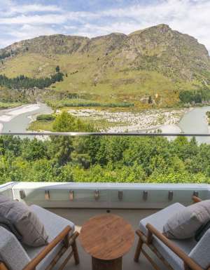 a Superior Shotover View Room at the Coronet Ridge Resort in Queenstown, New Zealand