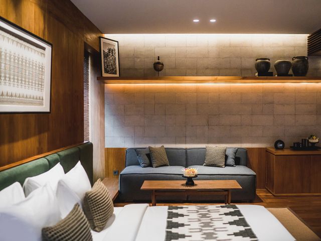 the bedroom suite at iSuite Seminyak