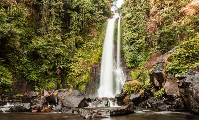 Gitgit Waterfall in North Bali