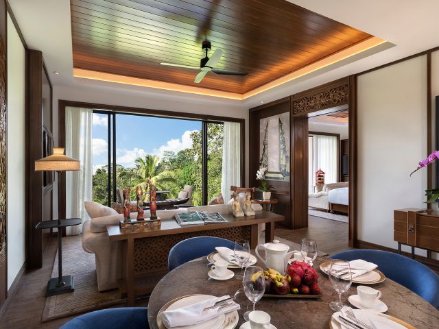 breakfast at Anantara Ubud