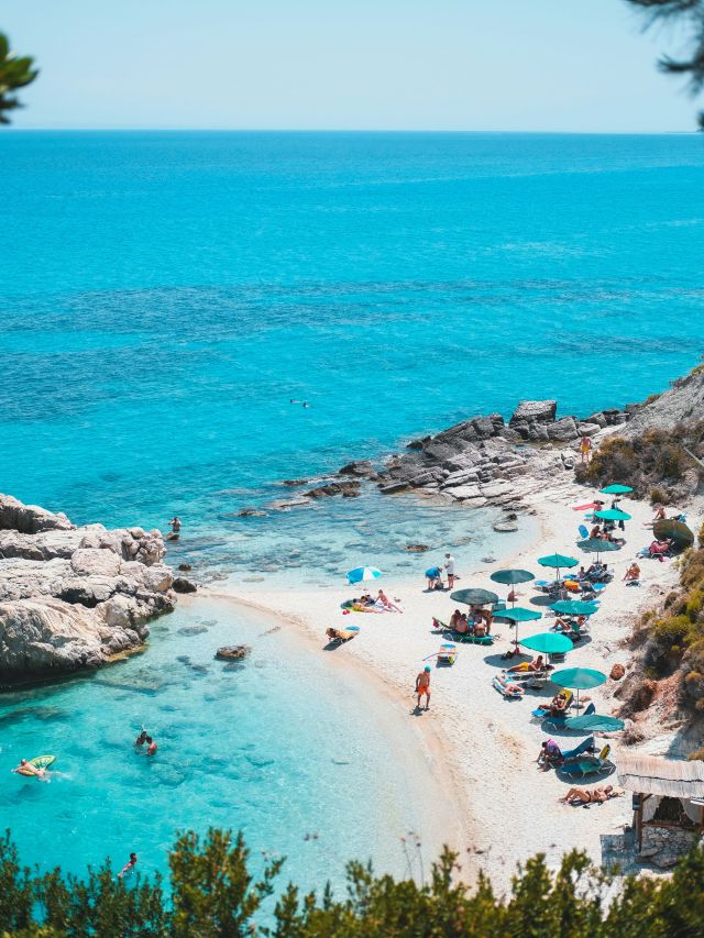Beach in Zakynthos in Greece