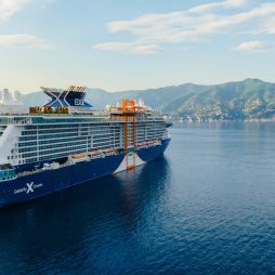 Celebrity Cruises ship at sea