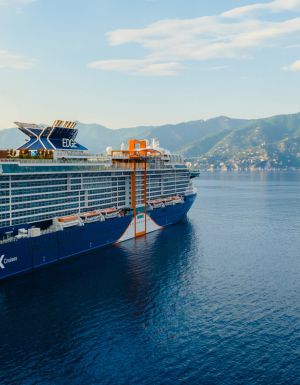 Celebrity Cruises ship at sea