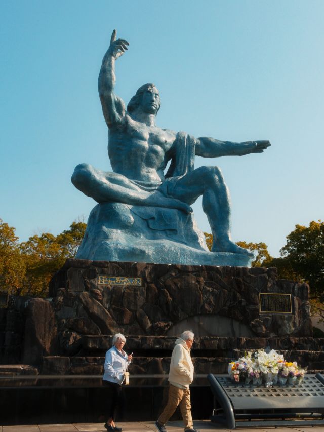 Nagasaki Peace Park memorial in Japan