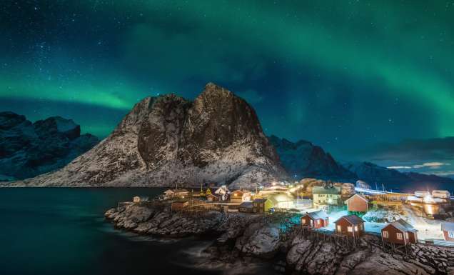 Northern lights in Norway