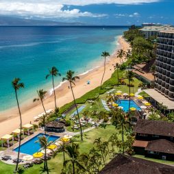 Wide view of the Royal Lahaina resort