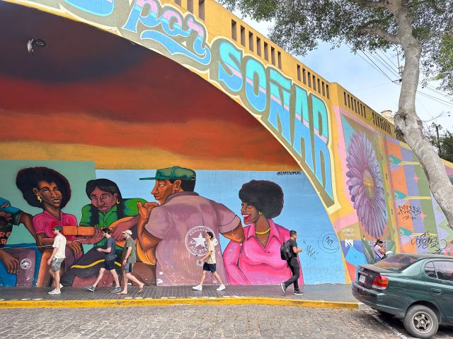 street art in Lima, Peru