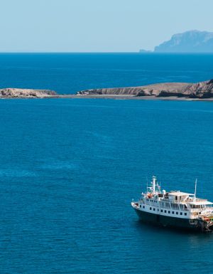 UnCruise Adventures ship in Baja California