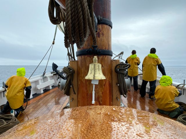 Onboard Bluenose II