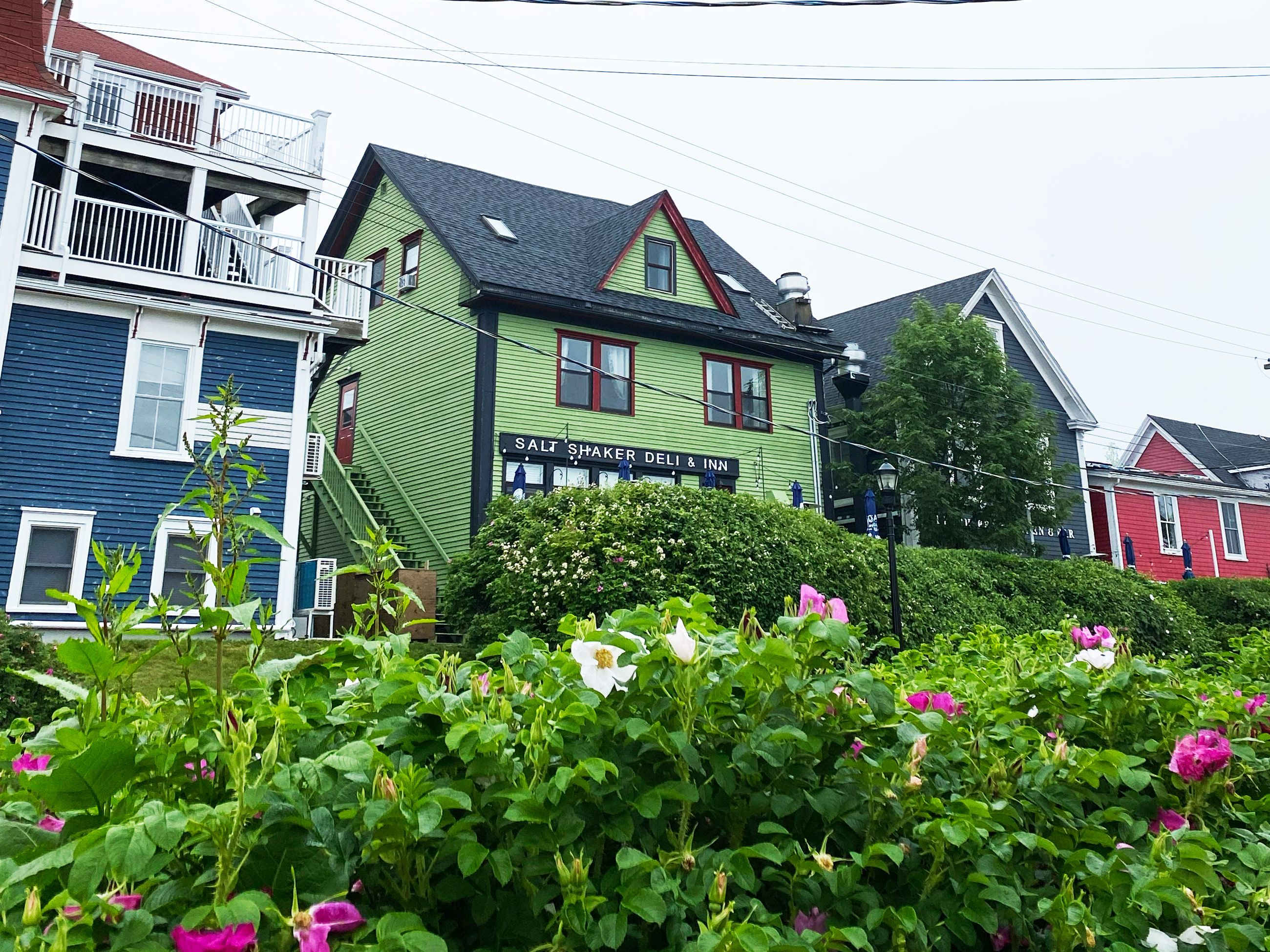 Exterior of Salt Shaker Deli and Inn.