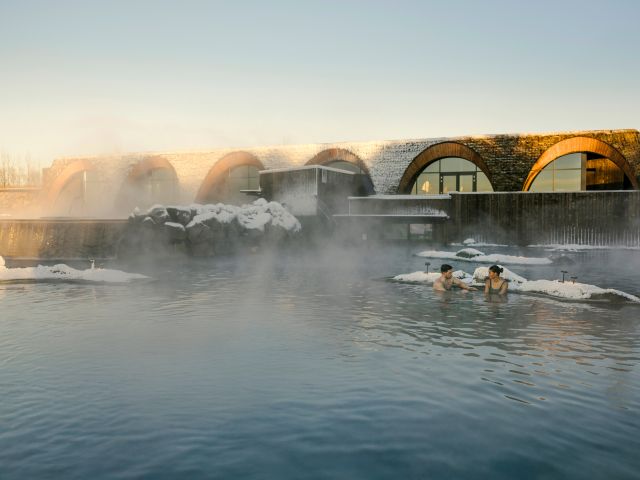 Laugarás Lagoon, Golden Circle, Iceland
