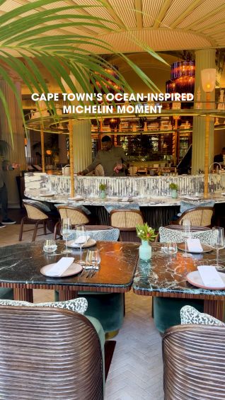 Cape Town’s ocean-inspired Michelin moment