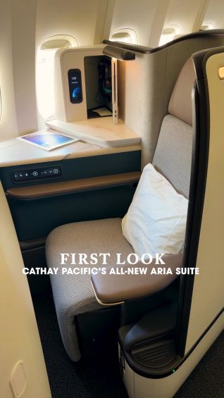 First look: Cathay Pacific Aria Suite