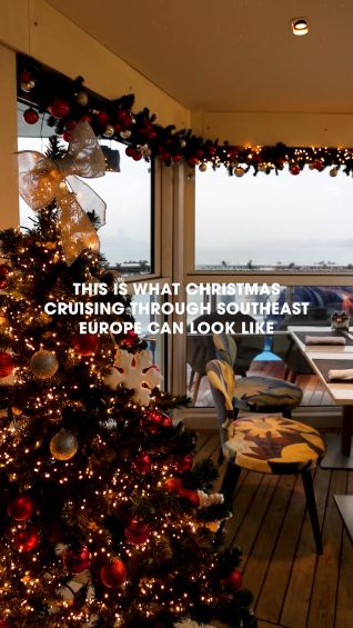 This is what Christmas cruising through southeast Europe can look like