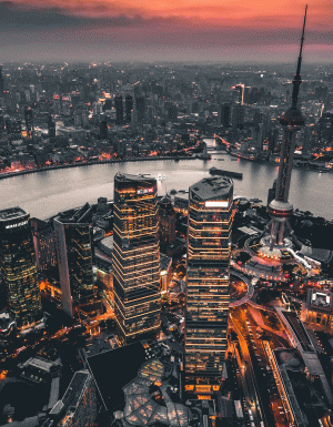 shanghai skyline