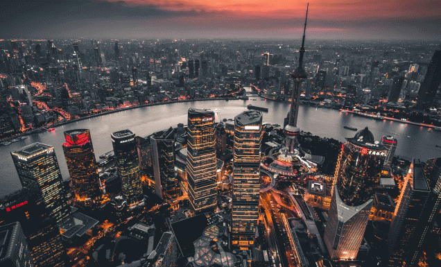 shanghai skyline