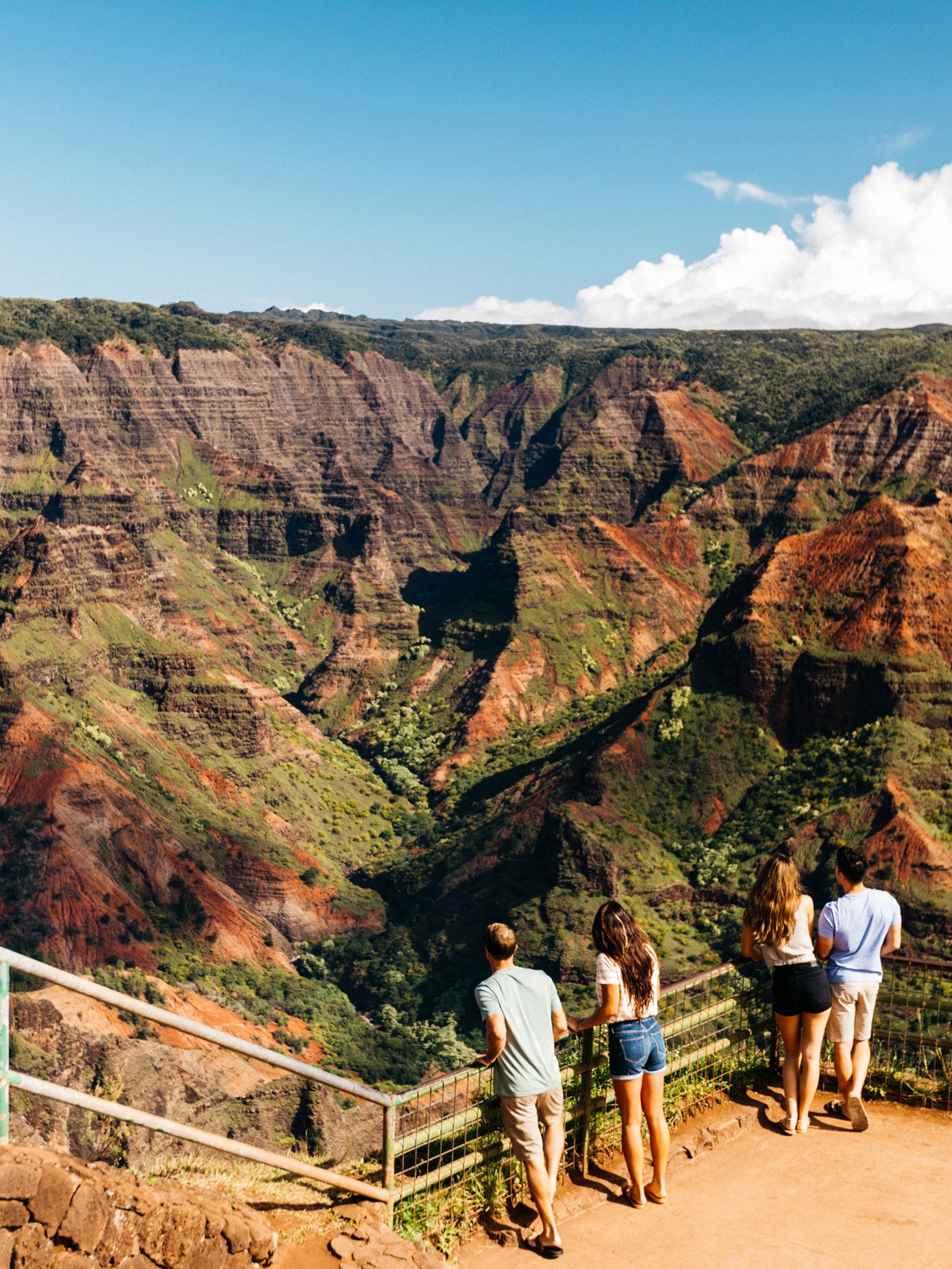 Waimea Canyon – aka the ‘Grand Canyon of the Pacific’.