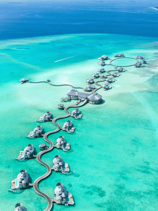 maldives aerial