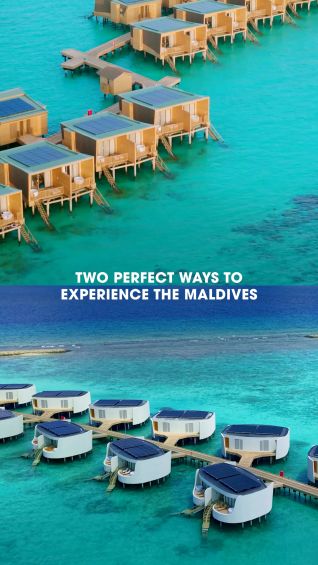2 perfect ways to experience the Maldives