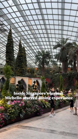 Inside Singapore’s lushest Michelin-starred dining experience