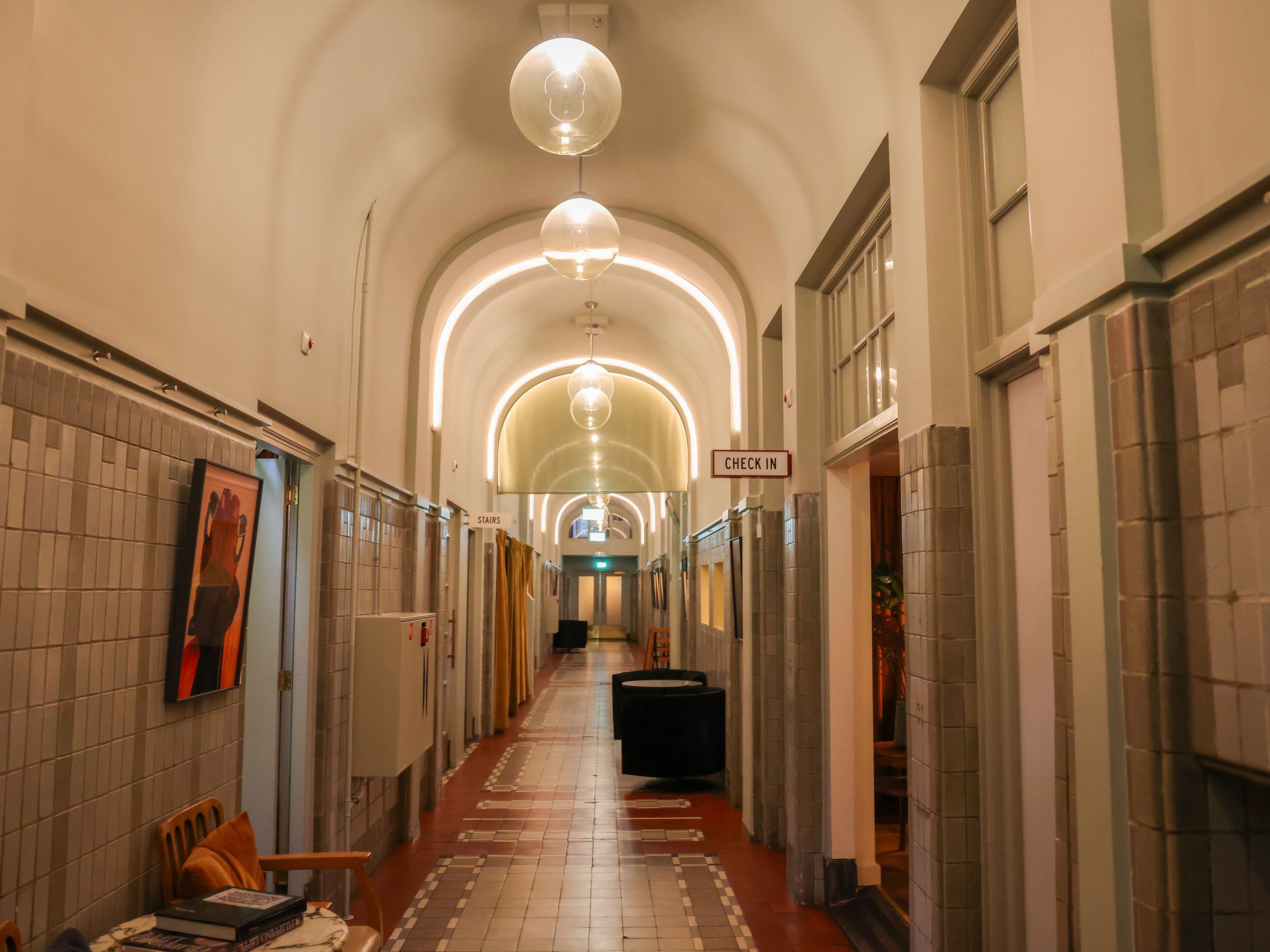 The Hoxton hallway