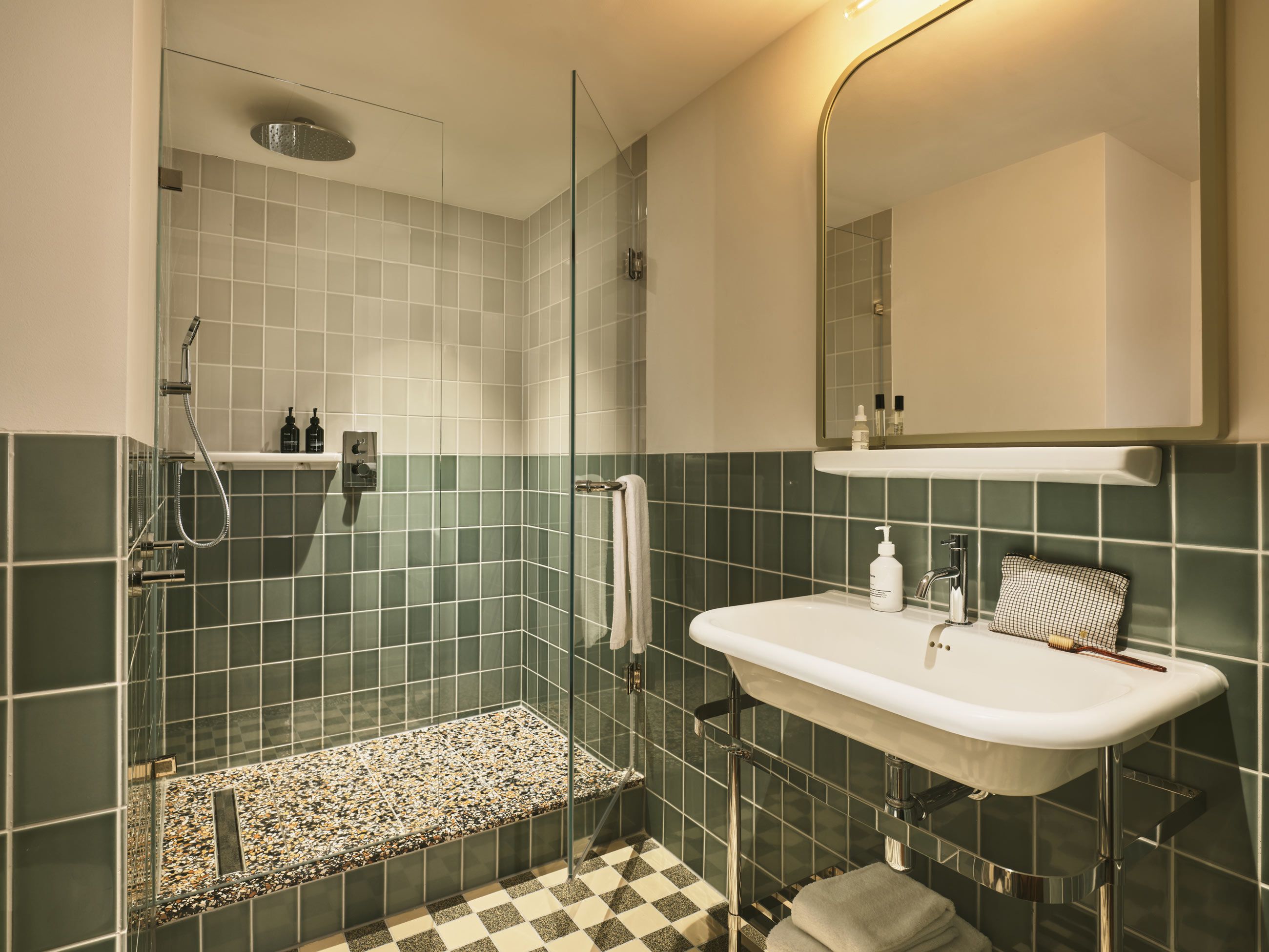 bathroom at The Hoxton