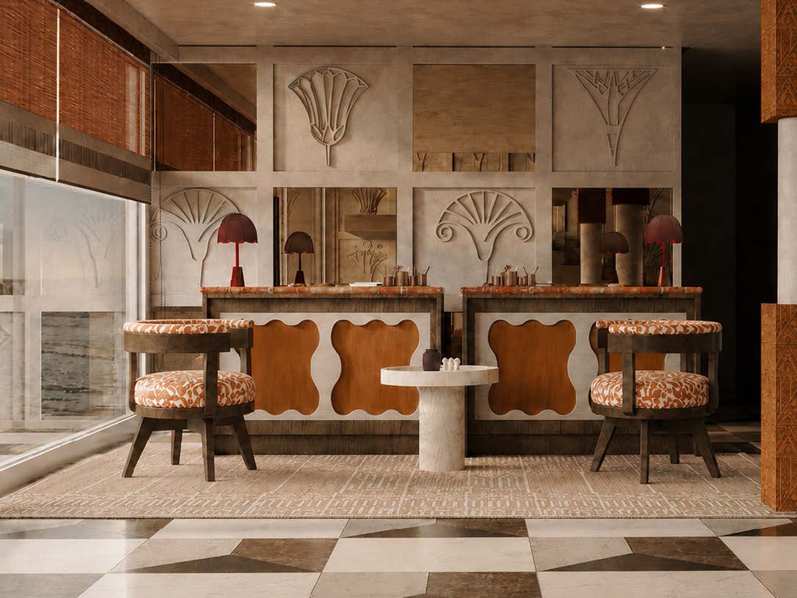 AmaWaterways cruise ship AmaNubia reception