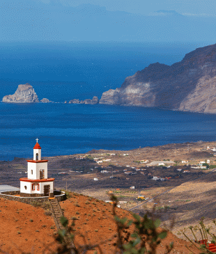 <p>This<em> tiny </em>volcanic island of craters and sea arches was named<strong> Europe’s</strong> <em>best</em> secluded road trip</p>